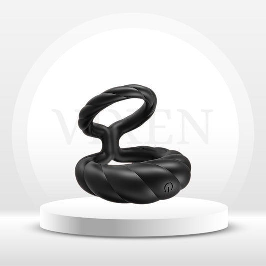 PowerLock Dual Vibrating Penis Ring - Vixen | Nova Network