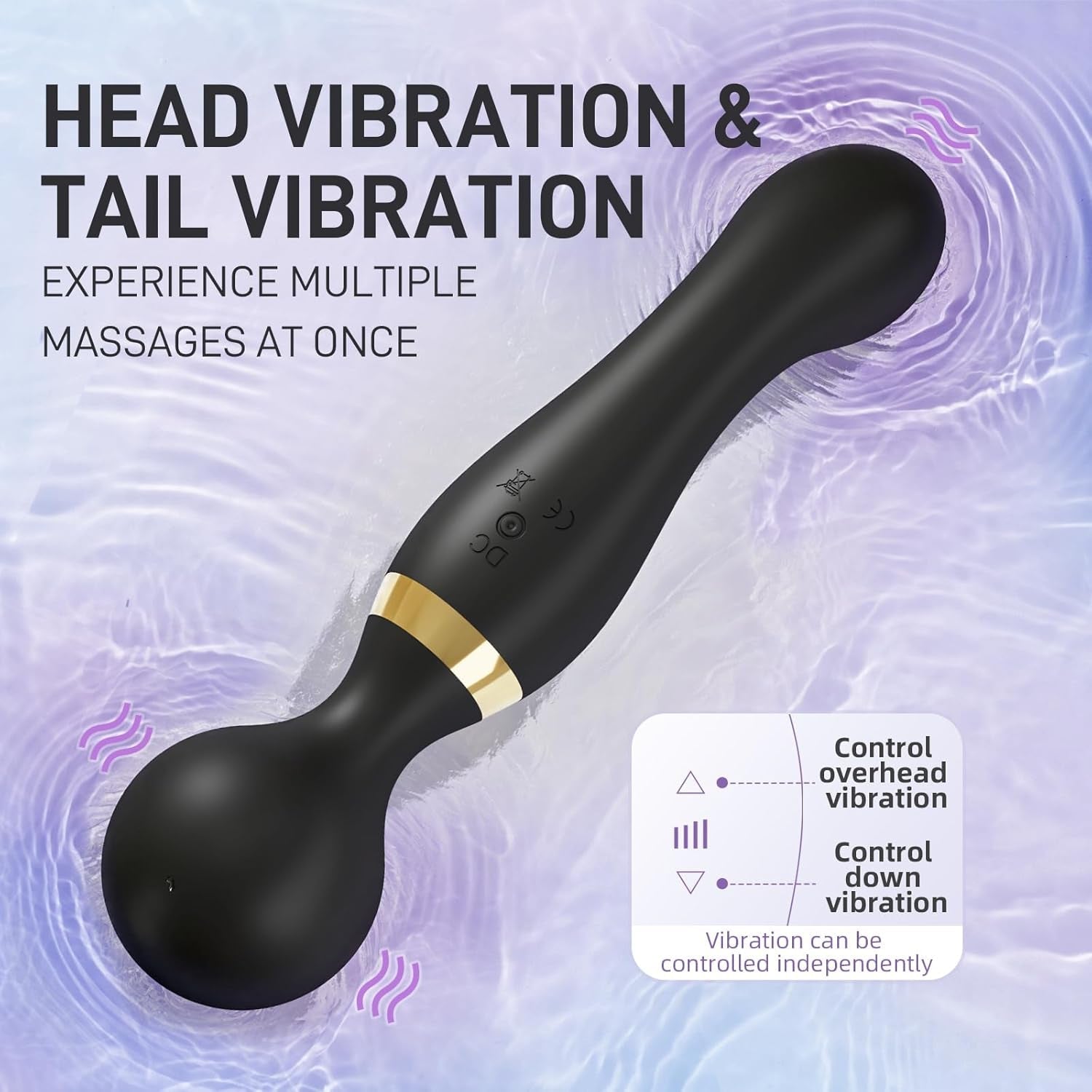 PowerMuse Rechargeable G - Spot Wand Vibrator - Vixen | Nova Network