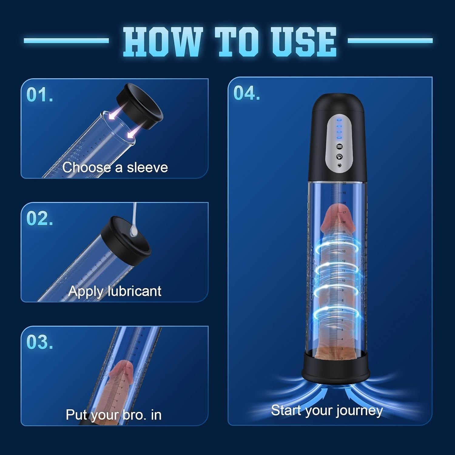 PowerPulse Electric Penis Pump - Vixen | Nova Network