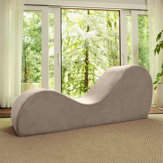 Premium Beige Intimate Lounge Sex Chaise - Vixen | Nova Network