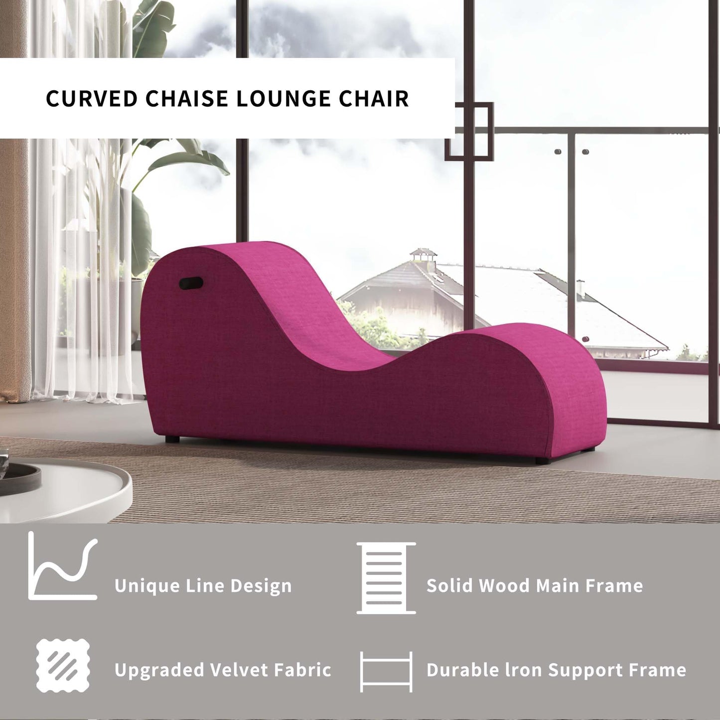 Premium Handle Intimate Lounge Chaise - Vixen | Nova Network