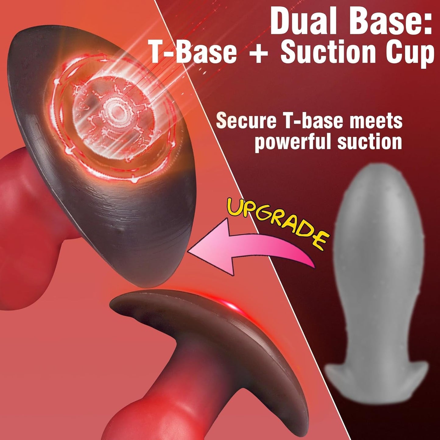 PrimalKnot 6.7" Knotted Fantasy Dildo Butt Plug - Vixen | Nova Network