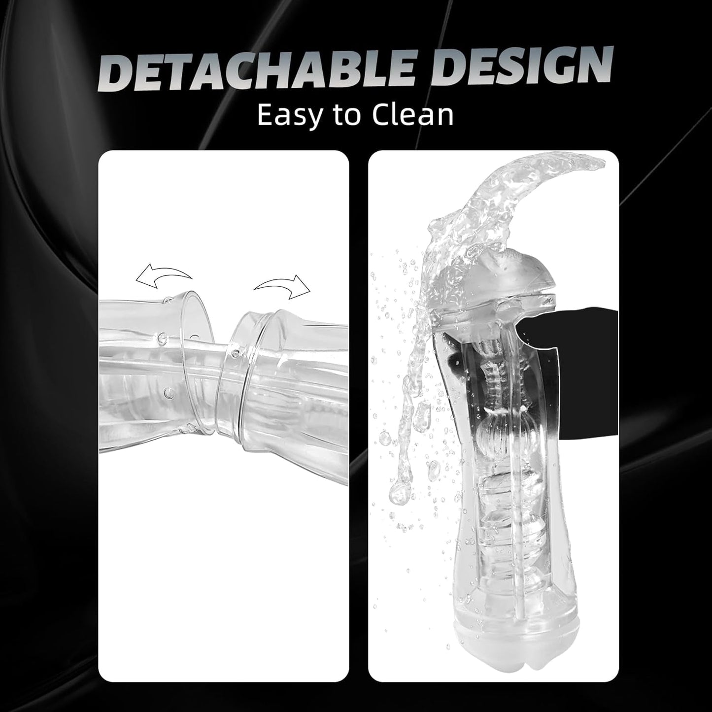PrismVault Clear Dual Entry Male Stroker Fleshlight - Vixen | Nova Network