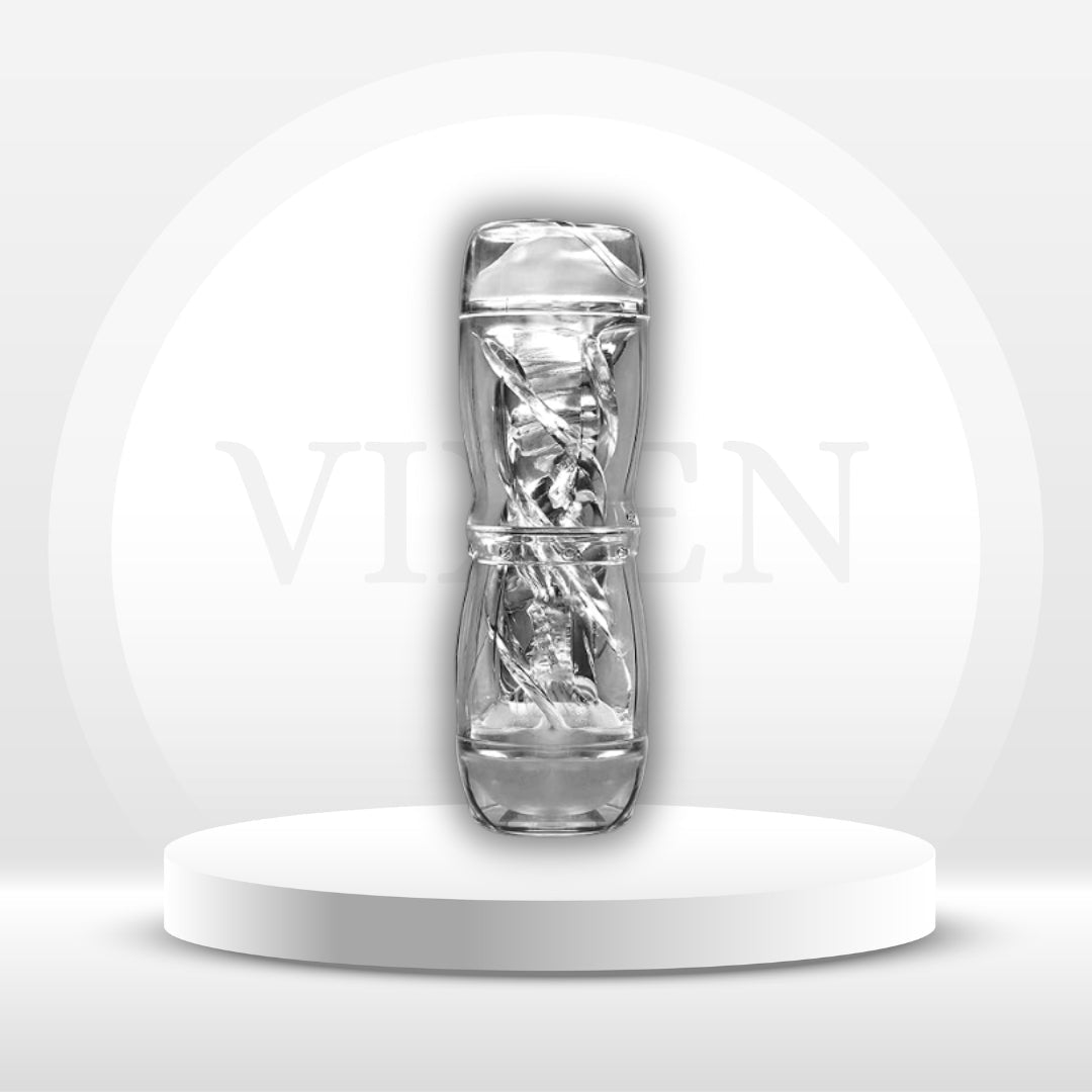PrismVault Clear Dual Entry Male Stroker Fleshlight - Vixen | Nova Network