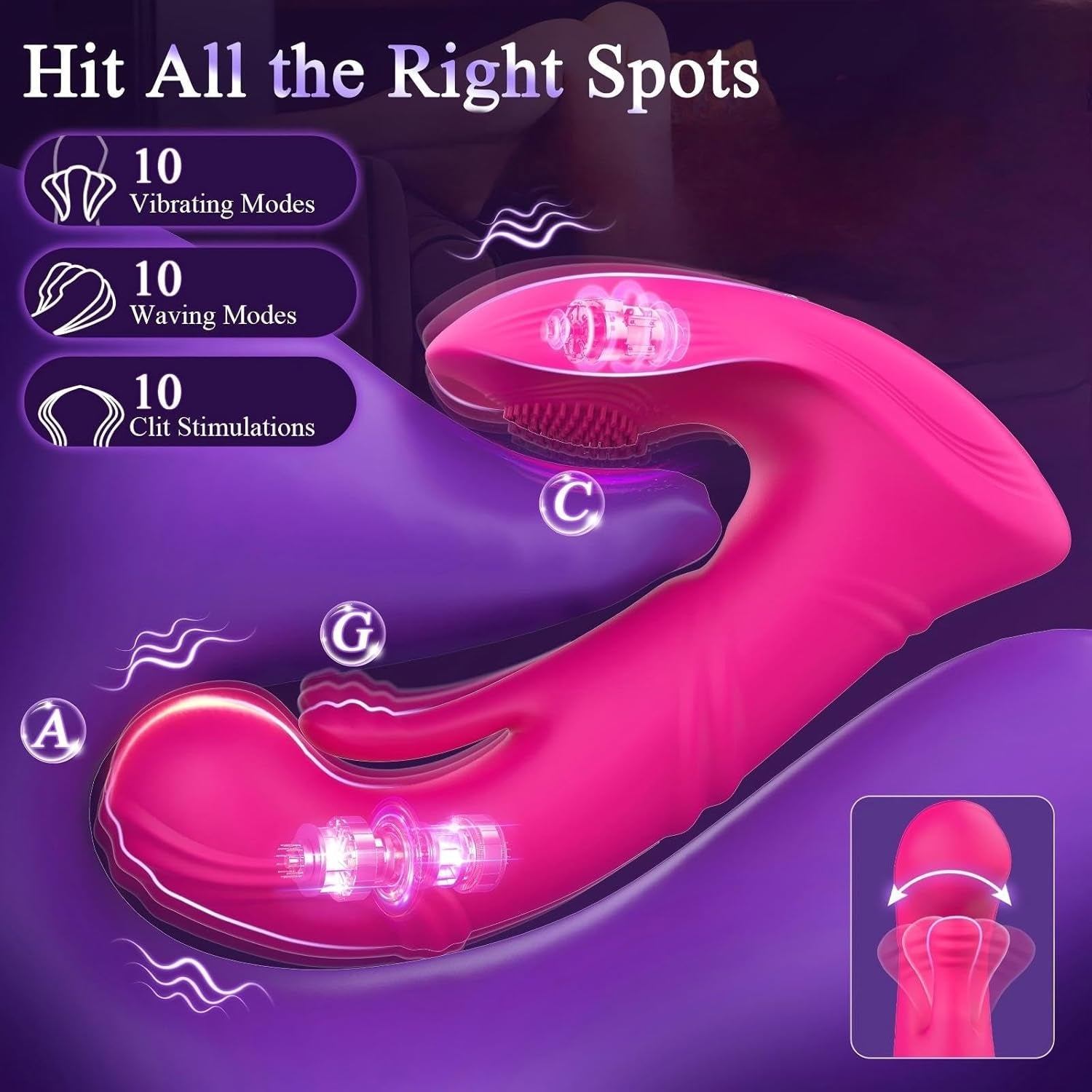 PulseButterfly App/Remote Control Wearable Couples Dildo Vibrator - Vixen | Nova Network