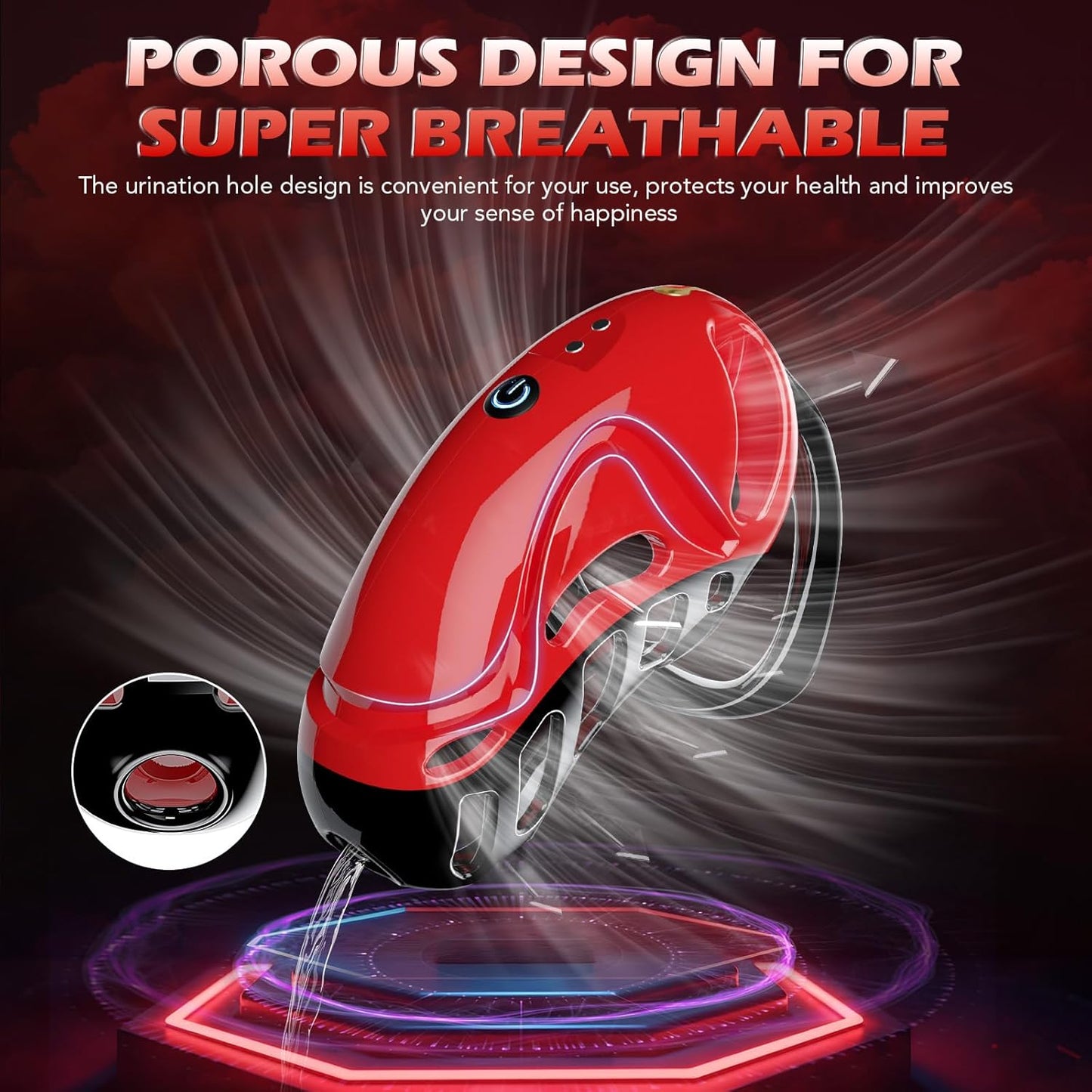 PulseCage Vibrating Male Chastity Cage - Vixen | Nova Network