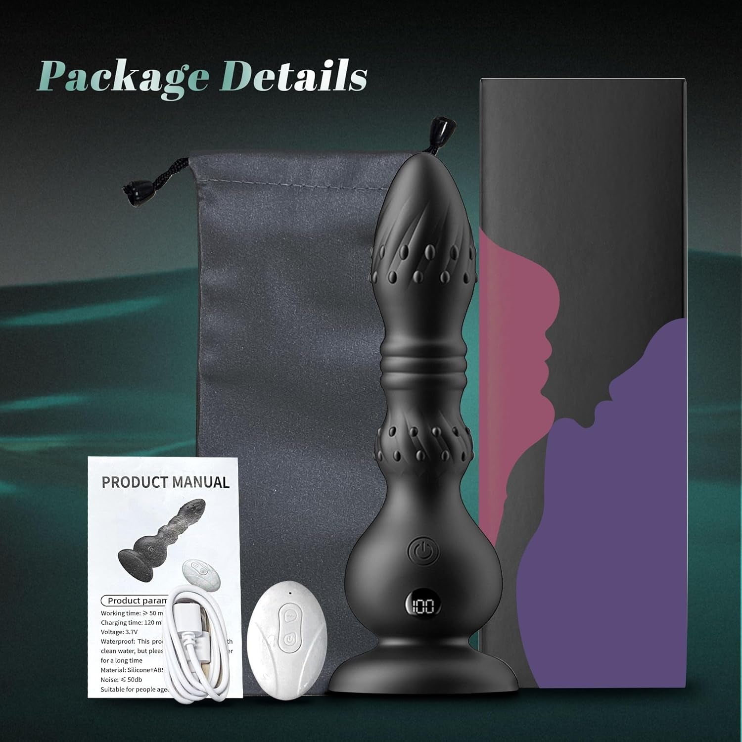 PulseDrive 6 - in - 1 Thrusting Anal Vibrator - Vixen | Nova Network