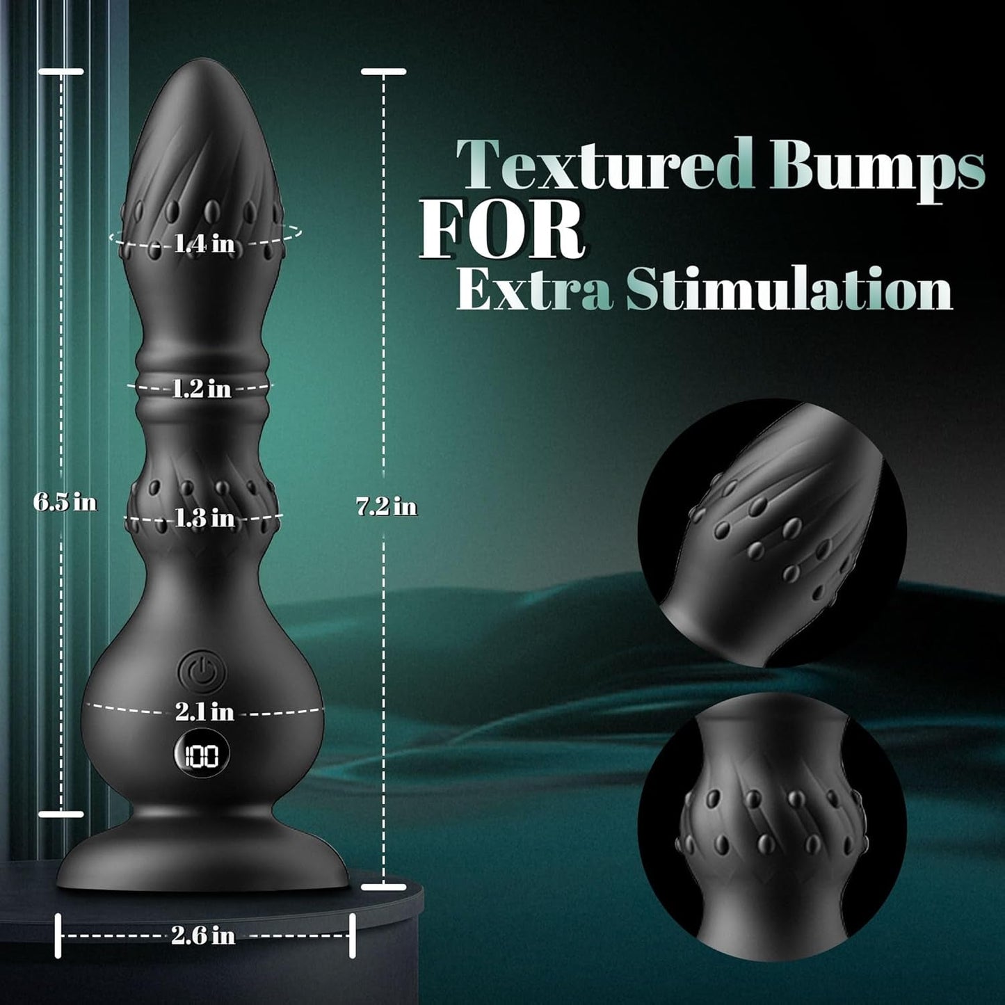 PulseDrive 6 - in - 1 Thrusting Anal Vibrator - Vixen | Nova Network