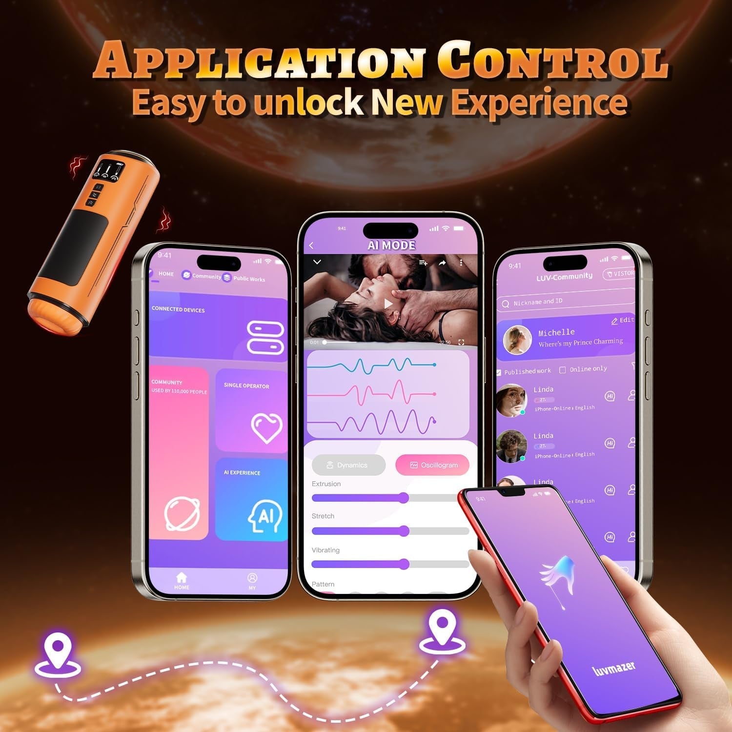 PulseForge AI App Thrusting Male Masturbator - Vixen | Nova Network