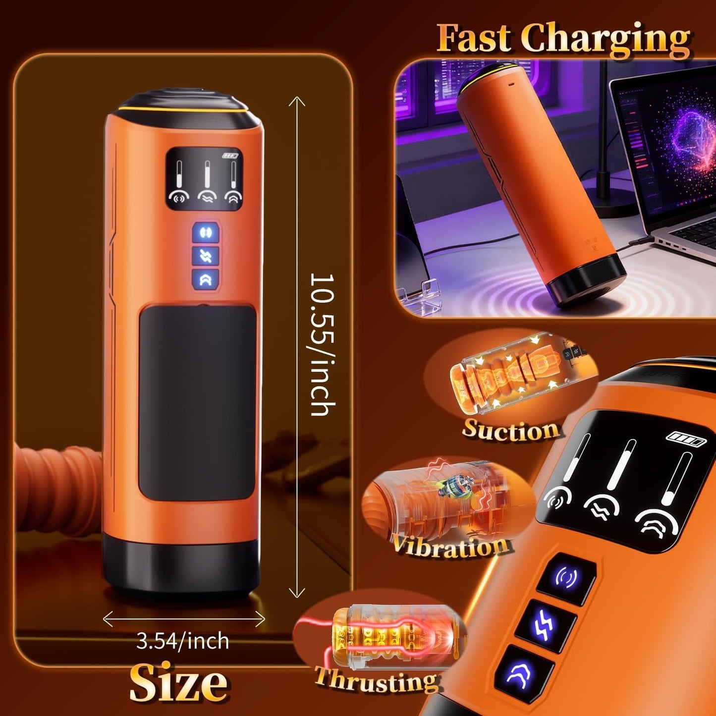 PulseForge AI App Thrusting Male Masturbator - Vixen | Nova Network
