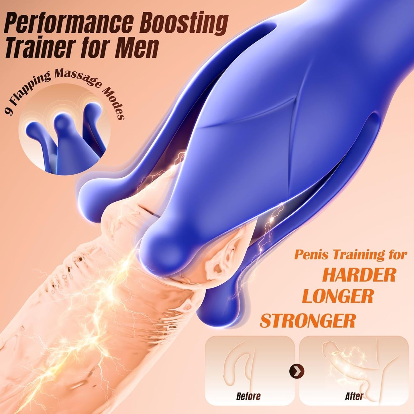 PulseHalo AI Sync Prostate Massager Male Vibrator - Vixen | Nova Network