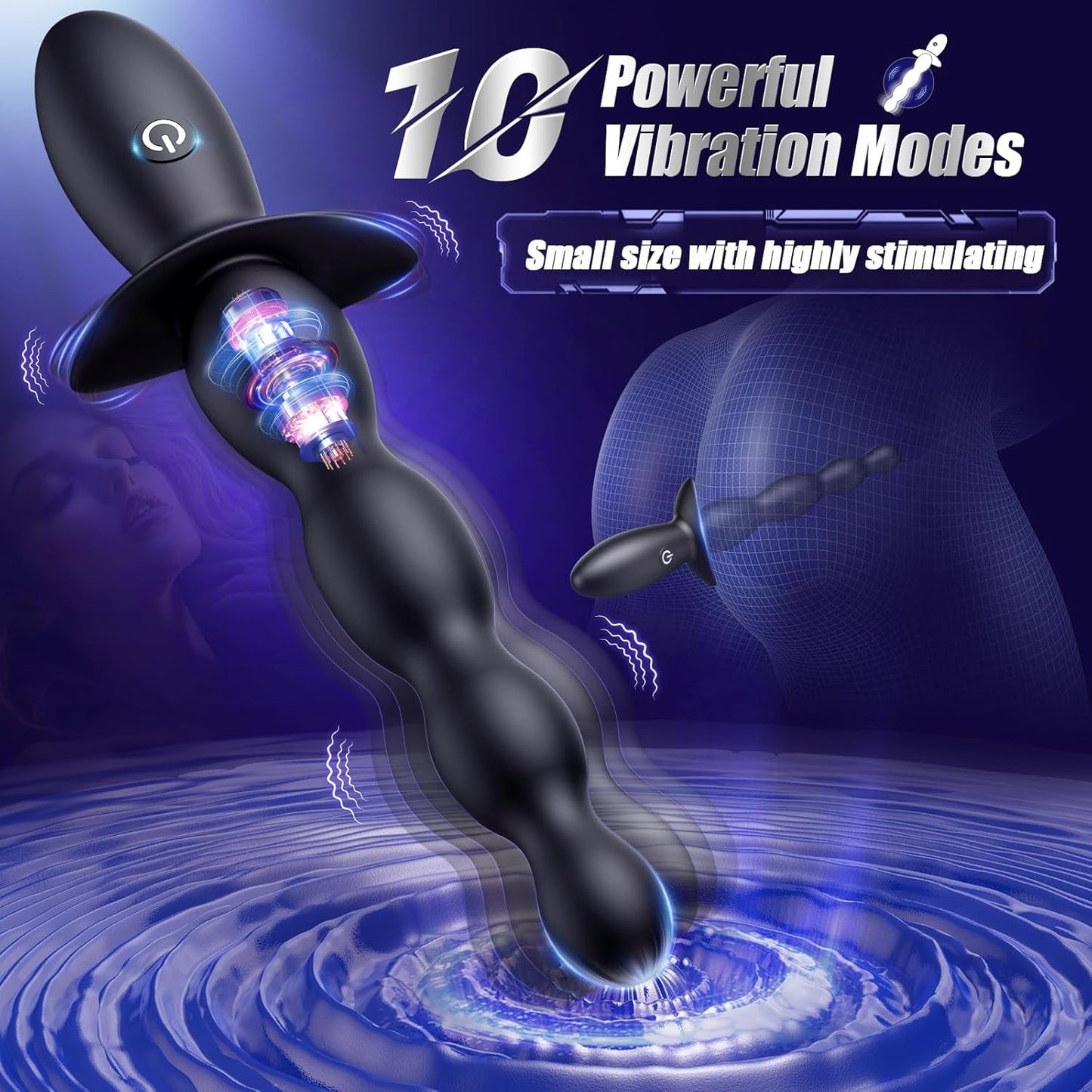 PulseLadder App - Control Anal Beads Vibrator - Vixen | Nova Network