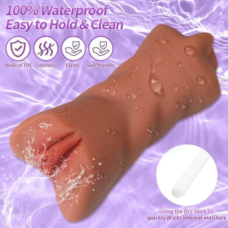 PulseLure 3-in-1 Male Stroker Pocket Pussy with Mouth - Vixen | Nova Network