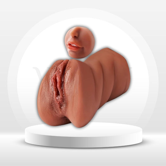 PulseLure 3-in-1 Male Stroker Pocket Pussy with Mouth - Vixen | Nova Network
