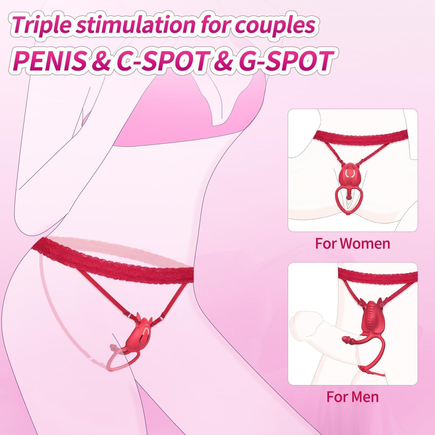 PulsePanty Wearable Couples Vibrator - Vixen | Nova Network