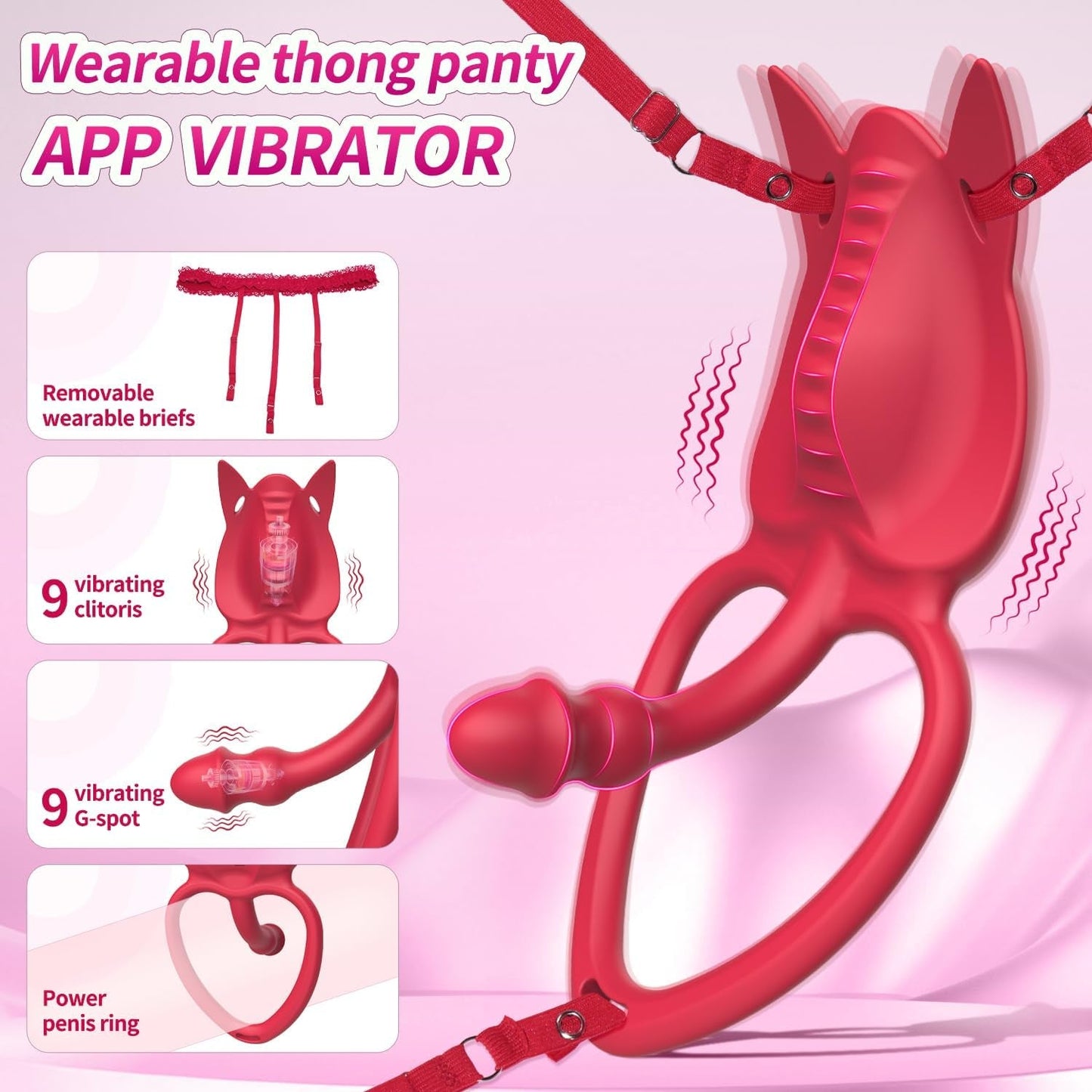 PulsePanty Wearable Couples Vibrator - Vixen | Nova Network