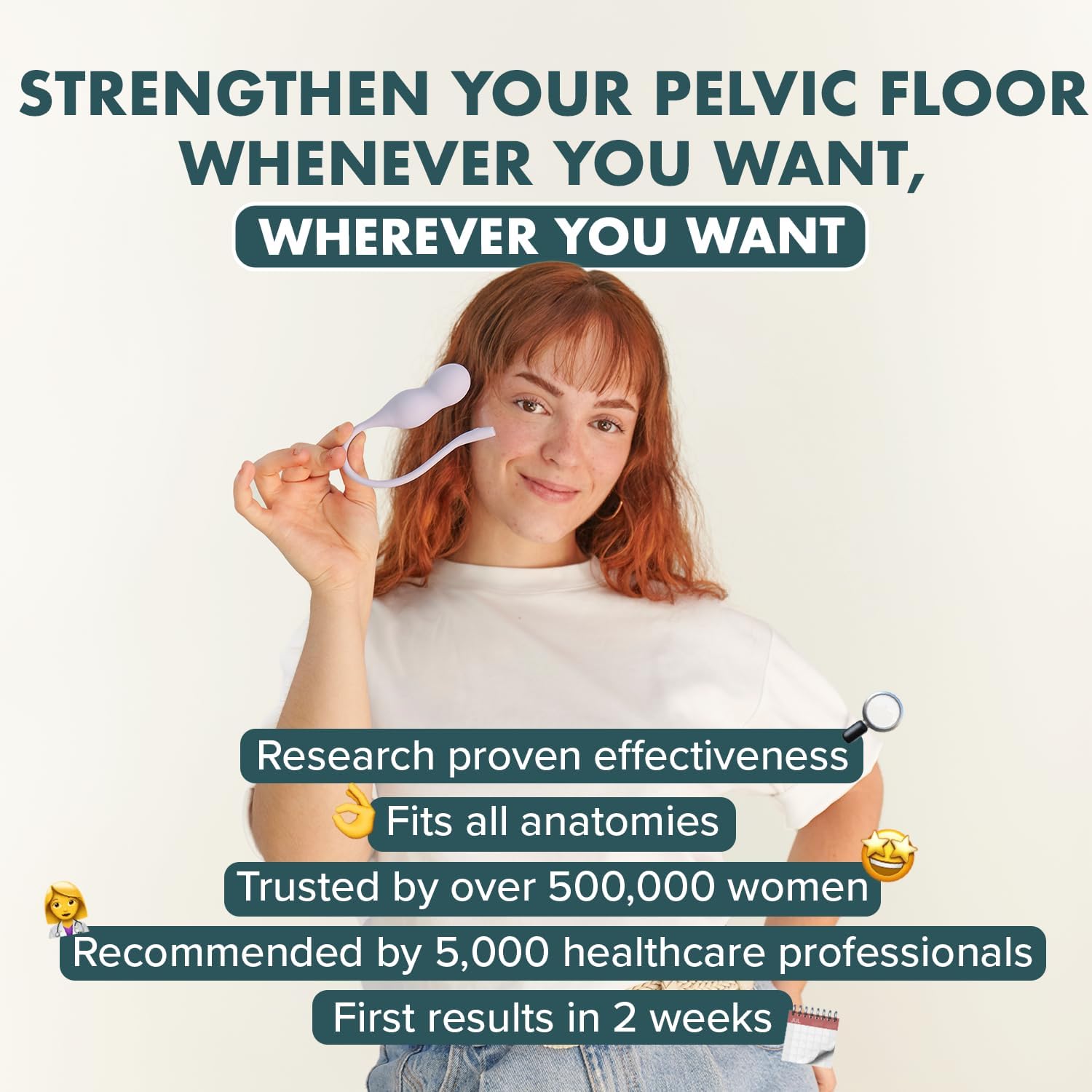 PulsePelva Dual Kegel Trainer - Vixen | Nova Network