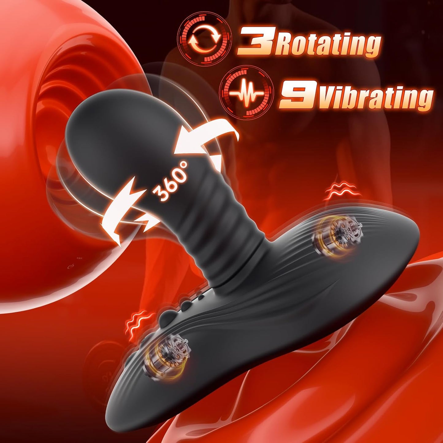 PulseRider 7 - in - 1 Rotating Prostate Grinder - Vixen | Nova Network