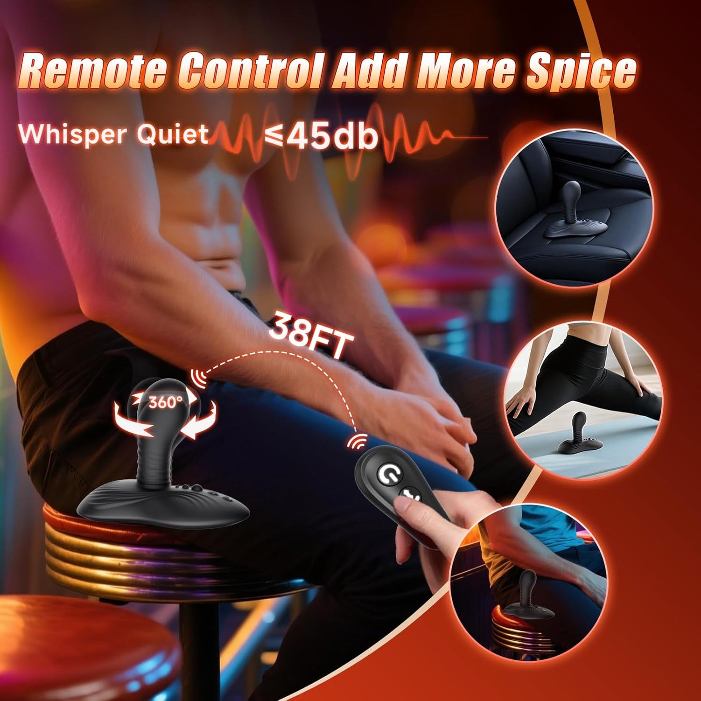 PulseRider 7 - in - 1 Rotating Prostate Grinder - Vixen | Nova Network