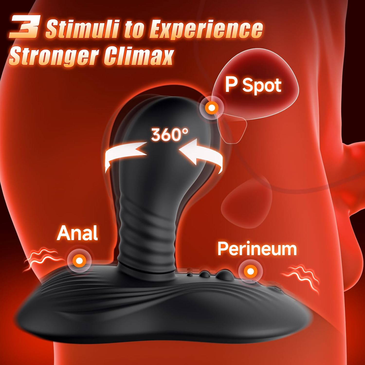 PulseRider 7 - in - 1 Rotating Prostate Grinder - Vixen | Nova Network