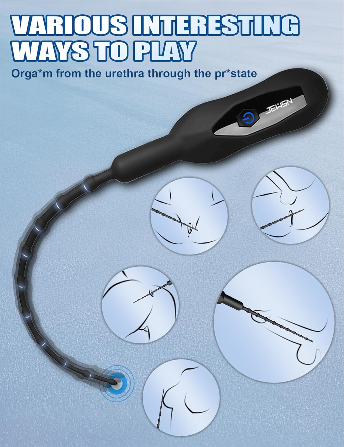 PulseRod Urethral & Anal Vibrator - Vixen | Nova Network
