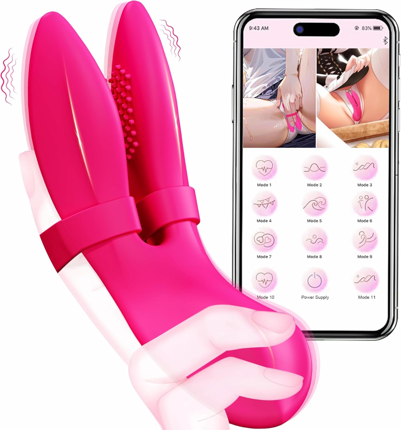 PulseShift 4Play Finger Vibrator - Vixen | Nova Network