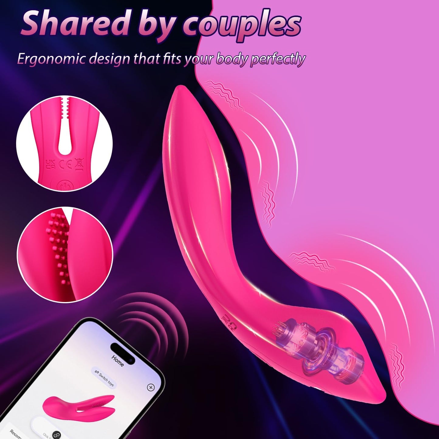 PulseShift 4Play Finger Vibrator - Vixen | Nova Network