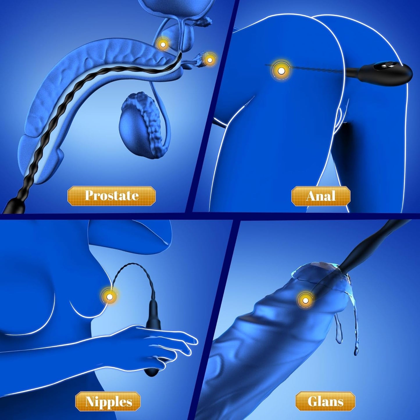 PulseSound Vibrating Urethral Sound Penis Plug - Vixen | Nova Network