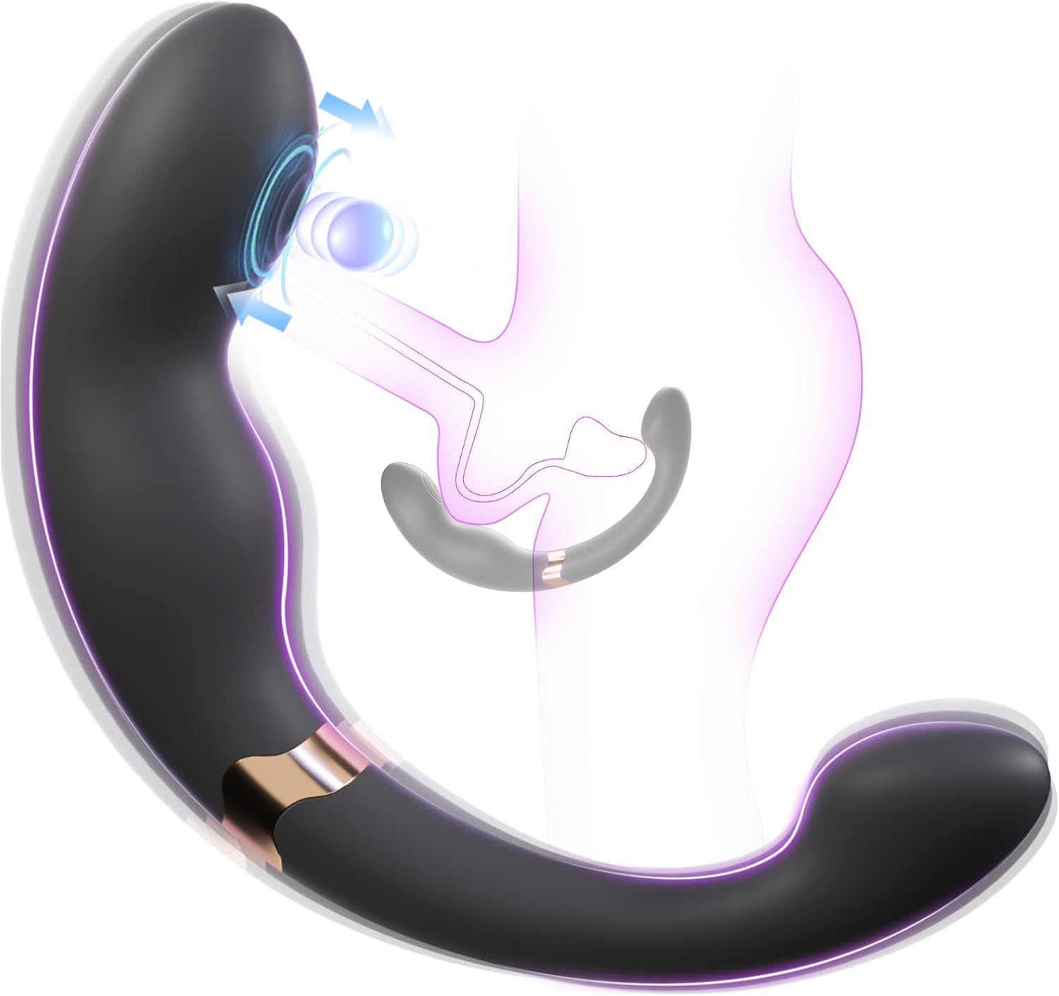 PulseSplit Dual - End Tapping Vibrator - Vixen | Nova Network