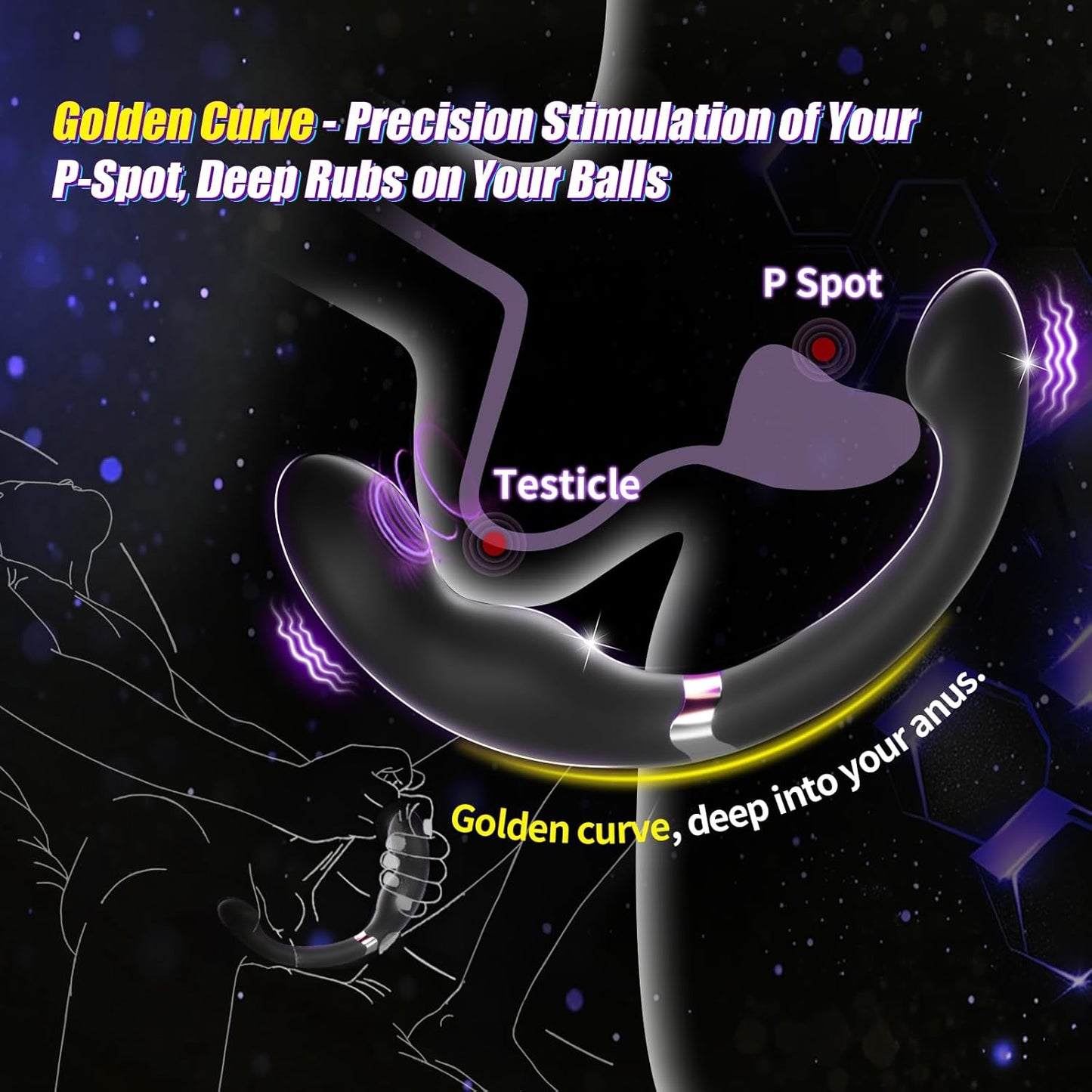 PulseSplit Dual - End Tapping Vibrator - Vixen | Nova Network