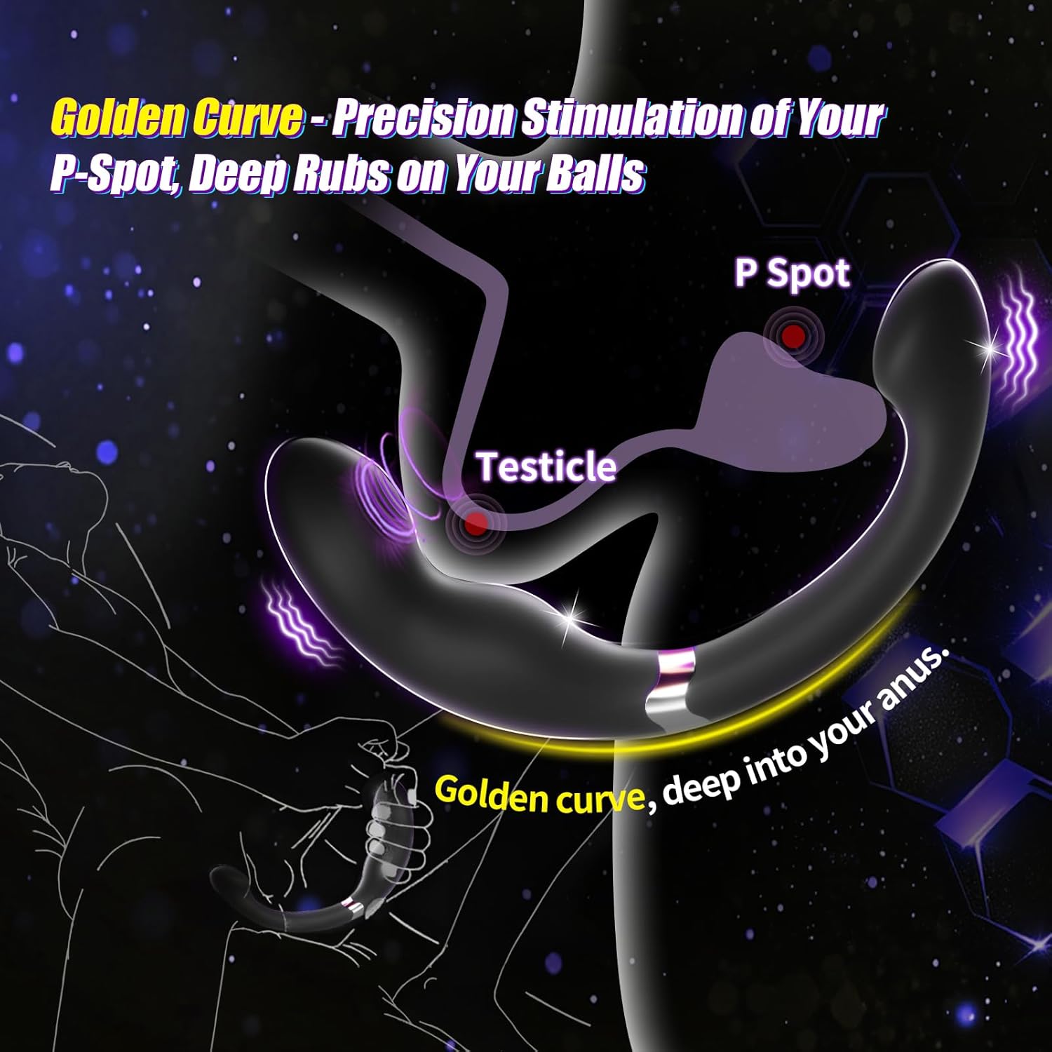 PulseSplit Dual - End Tapping Vibrator - Vixen | Nova Network