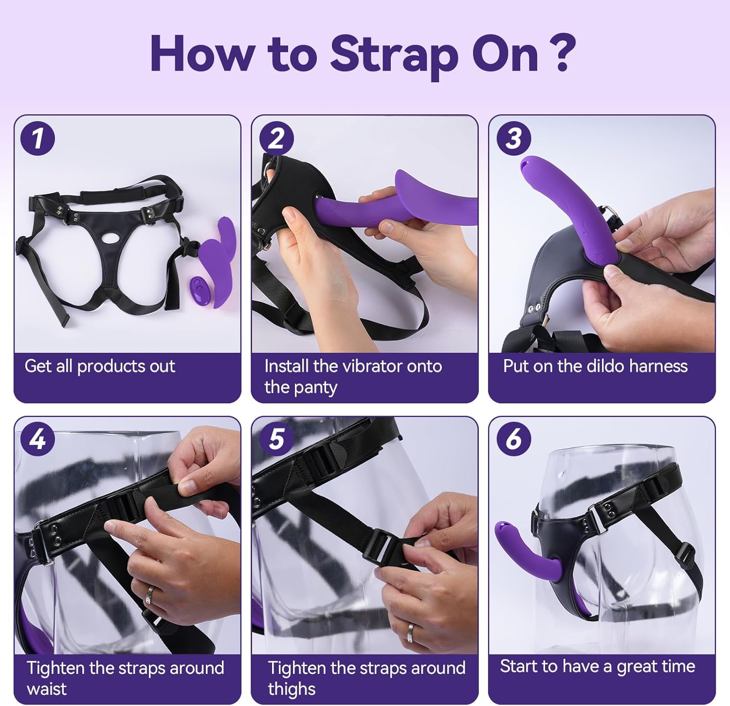 PulseStrap Pegging Vibrating Dildo Strap - On - Vixen | Nova Network