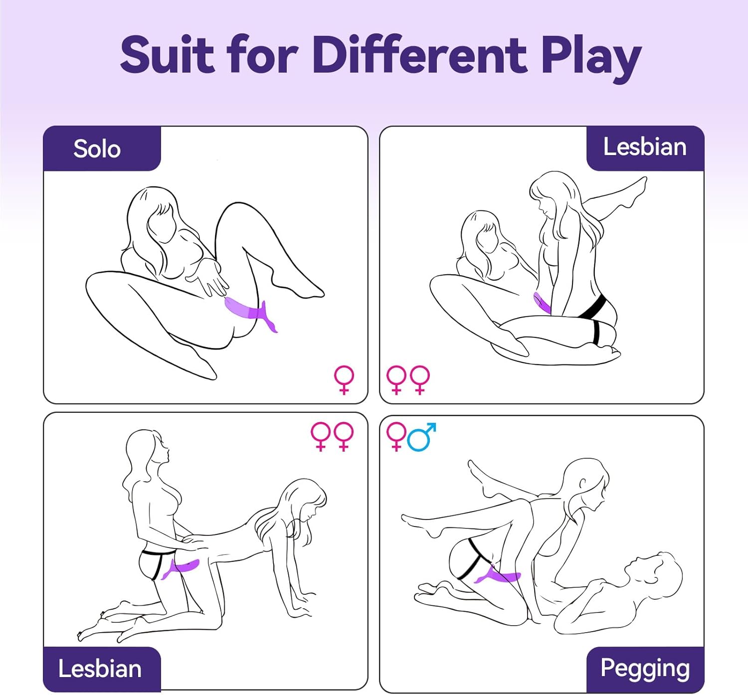 PulseStrap Pegging Vibrating Dildo Strap - On - Vixen | Nova Network