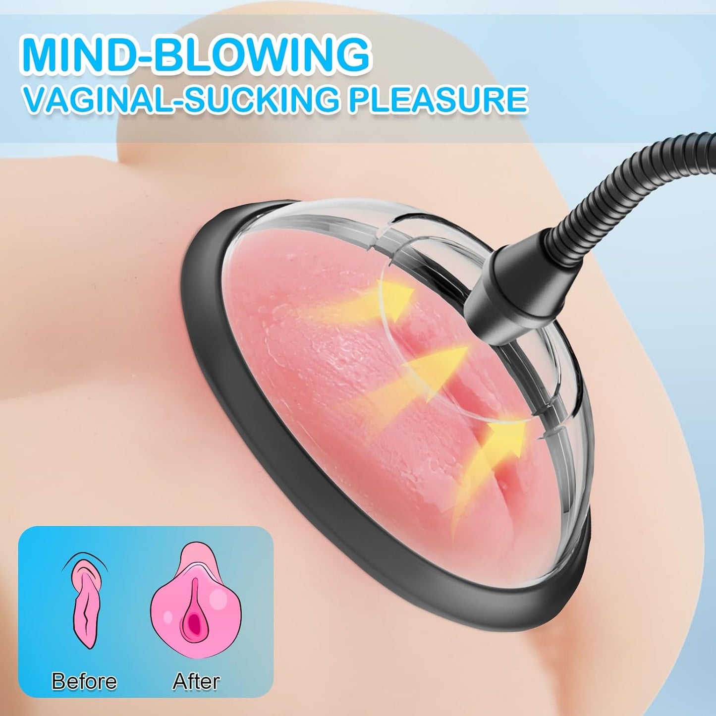 PulseSuction Clit & Nipple Suction Pump Kit - Vixen | Nova Network