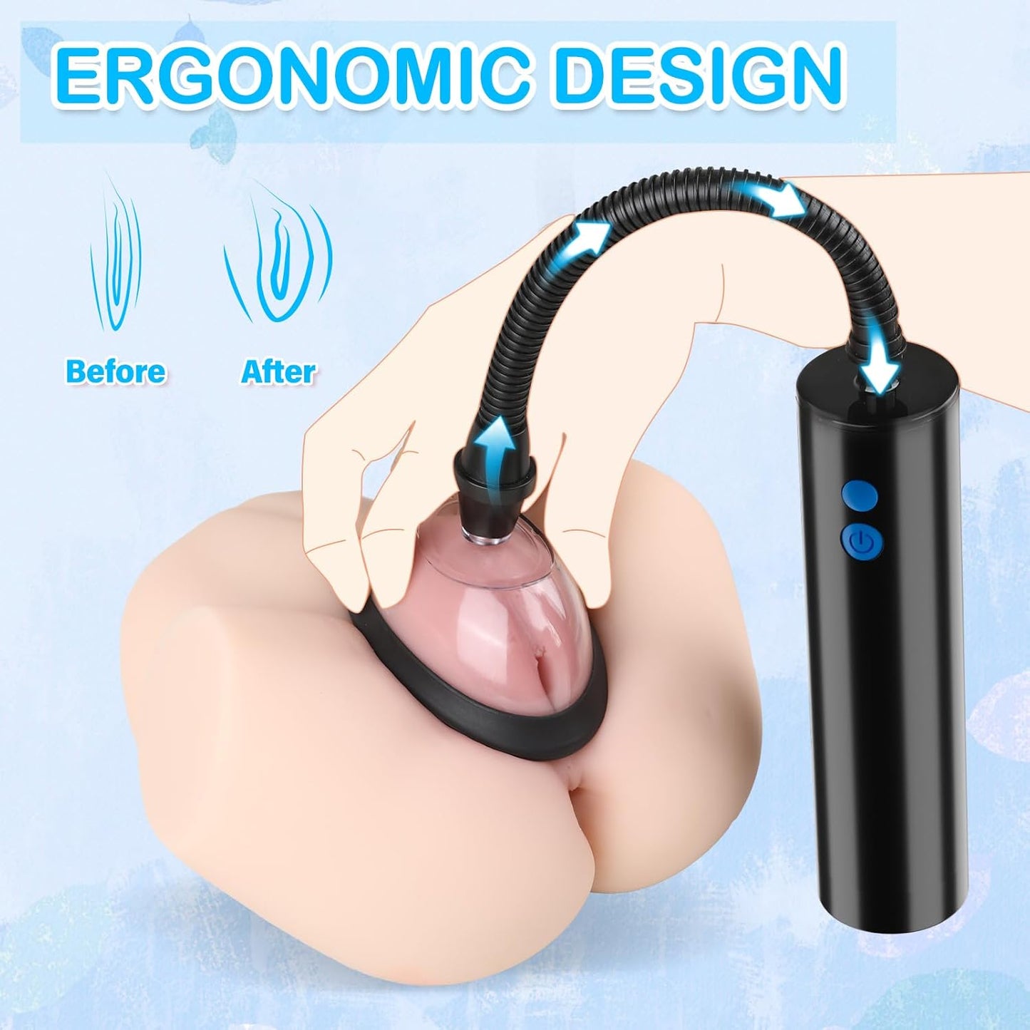PulseSuction Clit & Nipple Suction Pump Kit - Vixen | Nova Network