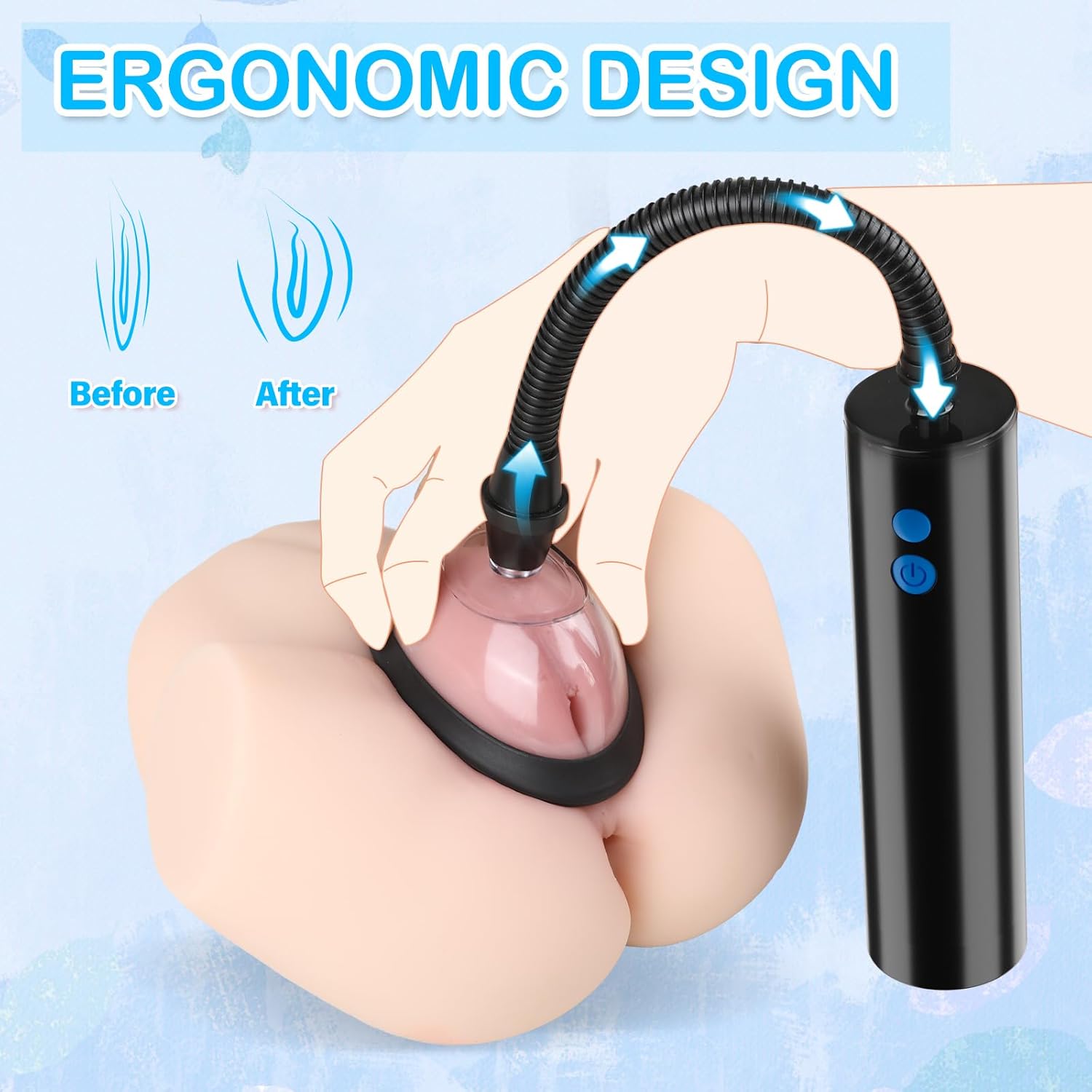 PulseSuction Clit & Nipple Suction Pump Kit - Vixen | Nova Network