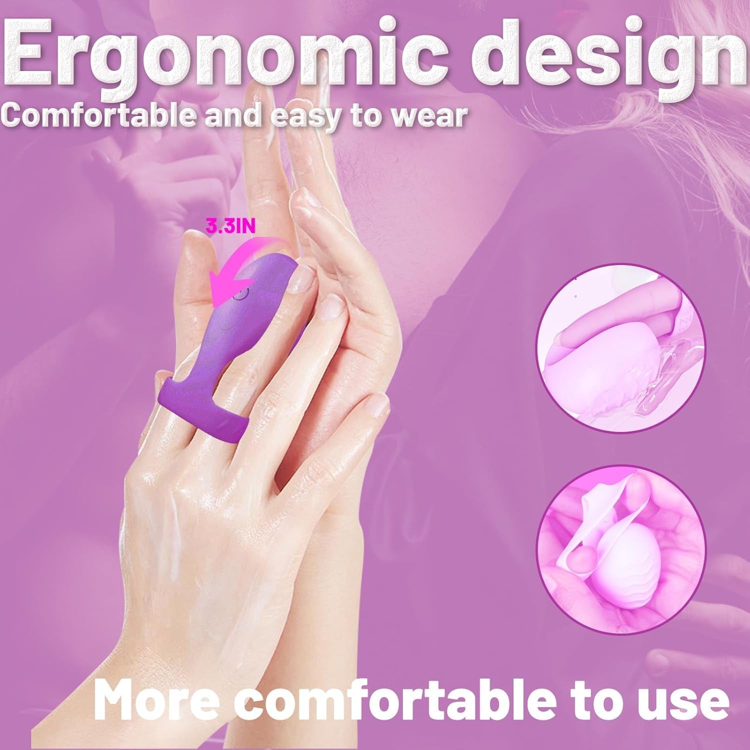 PulseTouch 10 Speed Finger Vibrator - Vixen | Nova Network