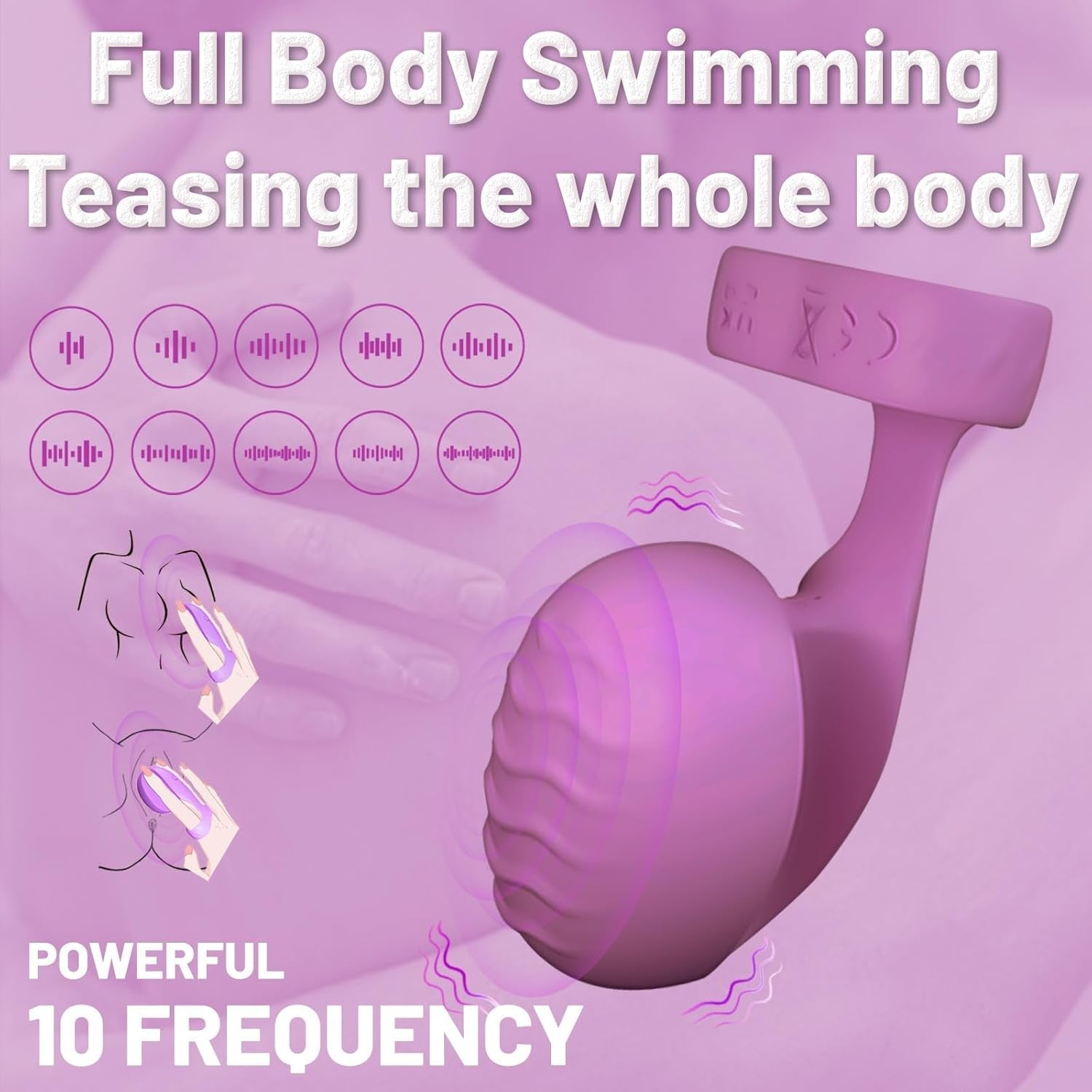 PulseTouch 10 Speed Finger Vibrator - Vixen | Nova Network
