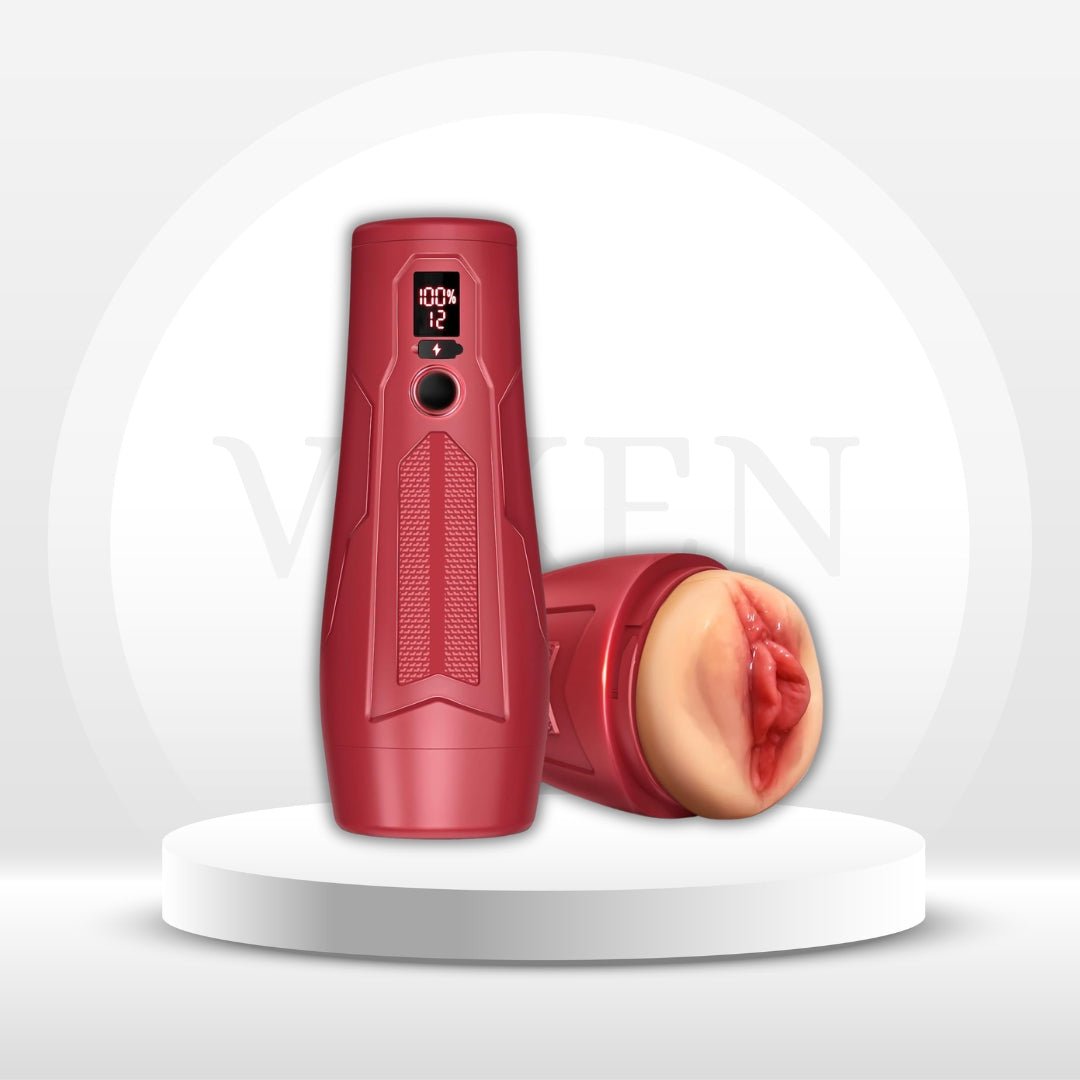 PulseVault Vibrating Male Stroker Fleshlight with 12 Modes - Vixen | Nova Network