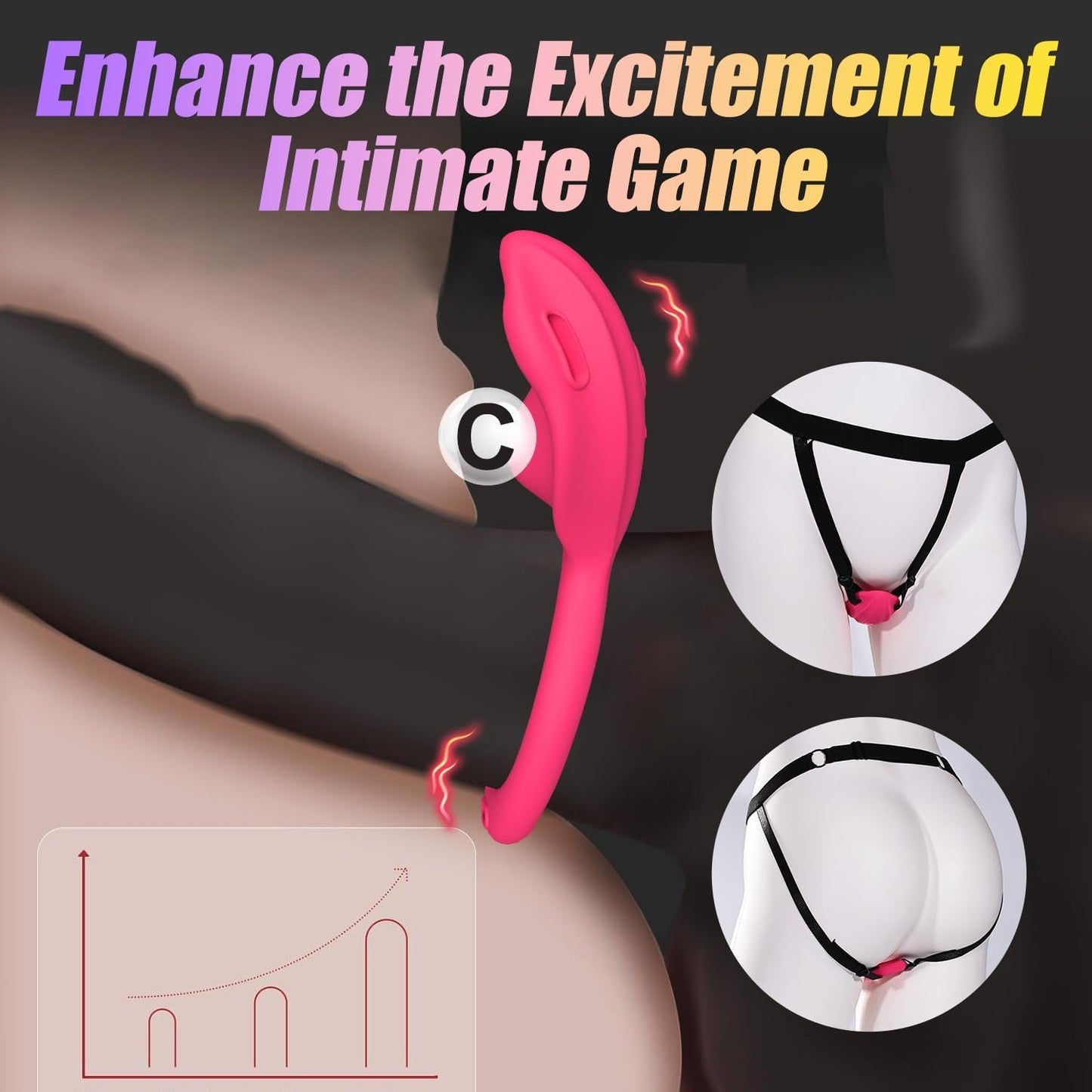 PulseWear Wearable Strap - On Panty Vibrator for Couples - Vixen | Nova Network