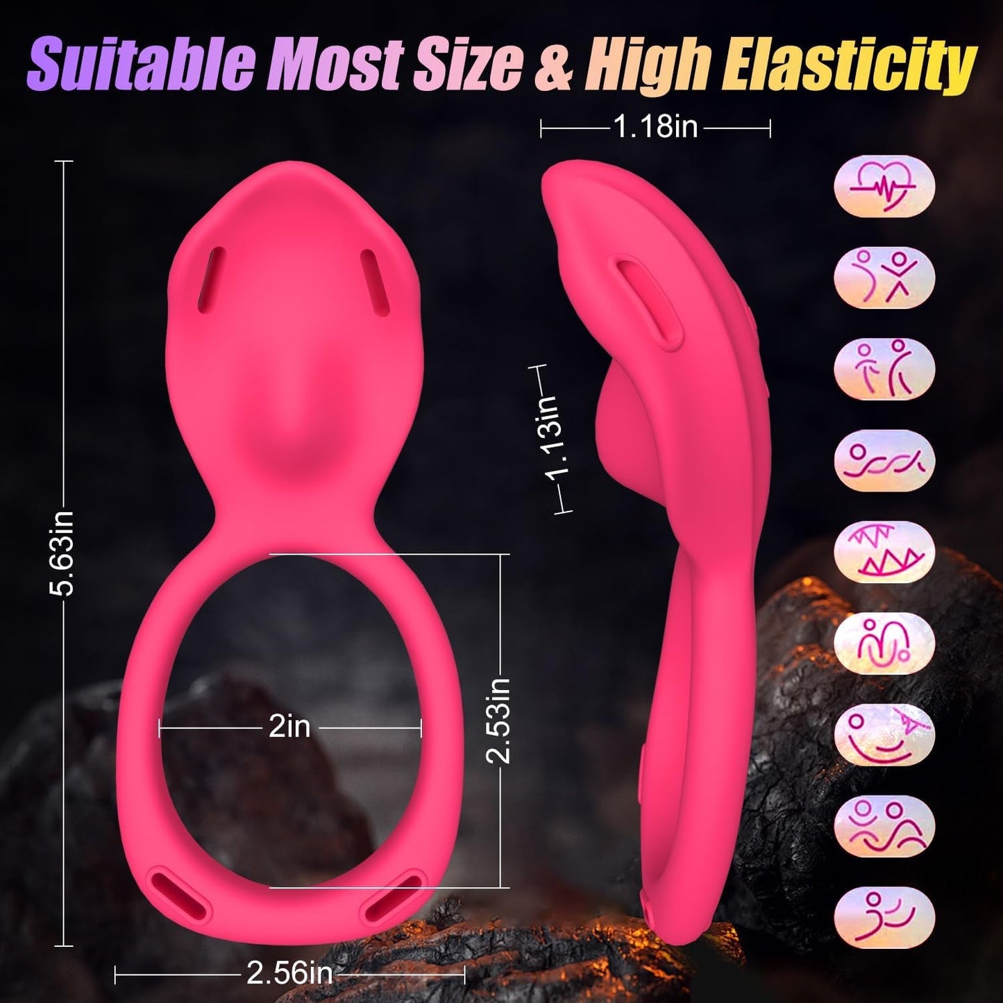 PulseWear Wearable Strap - On Panty Vibrator for Couples - Vixen | Nova Network