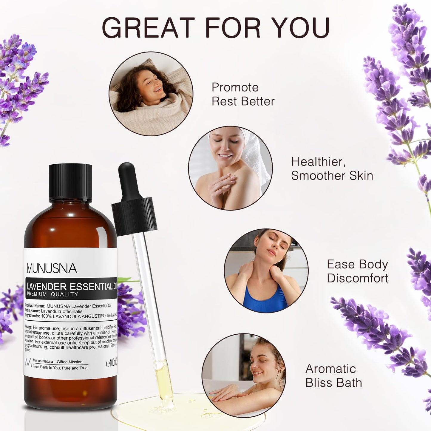 Pure Lavender Sensual Essential Oil - Vixen | Nova Network