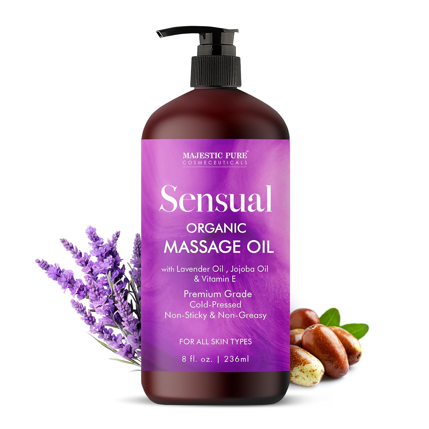 Pure Organic Sensual Massage Oil - Vixen | Nova Network