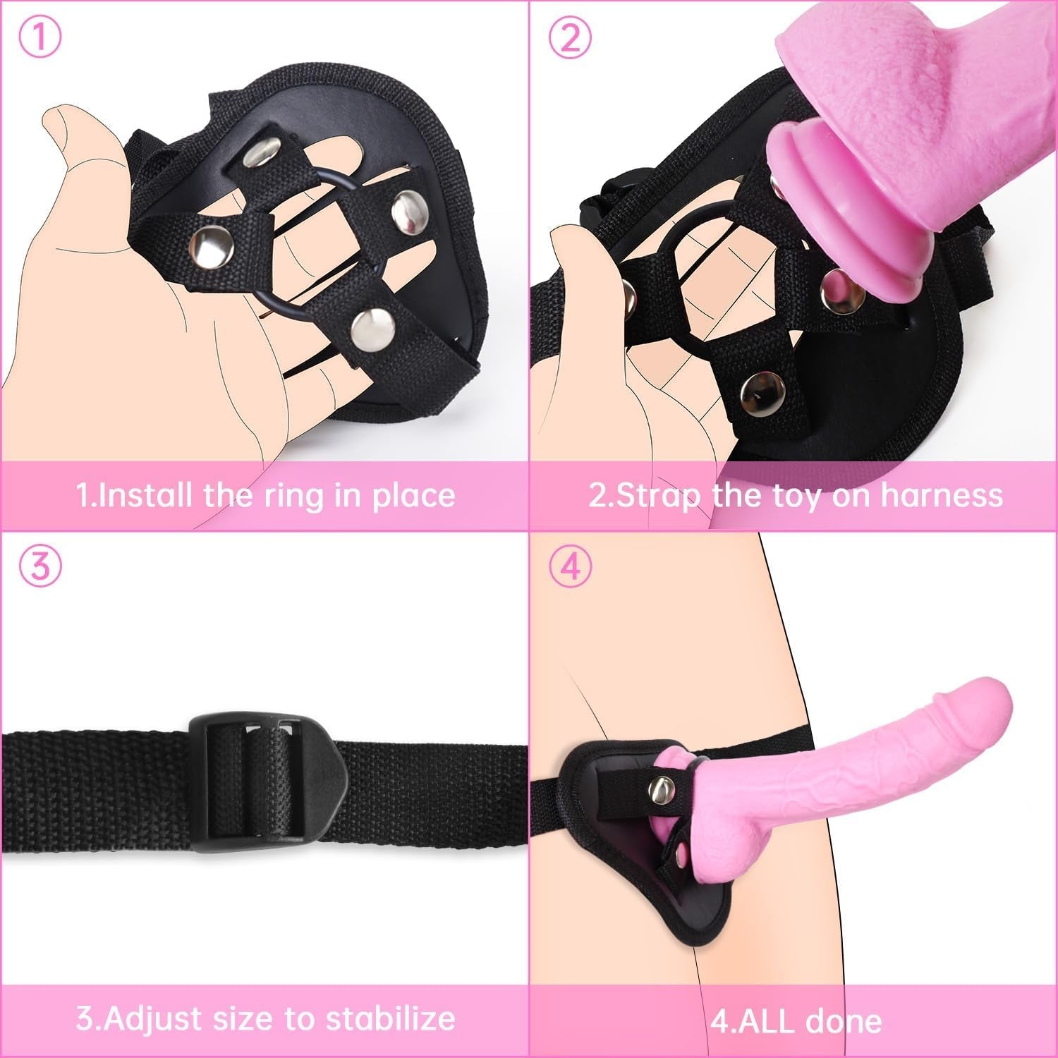 PureCore Silicone Strap - On Kit - Vixen | Nova Network