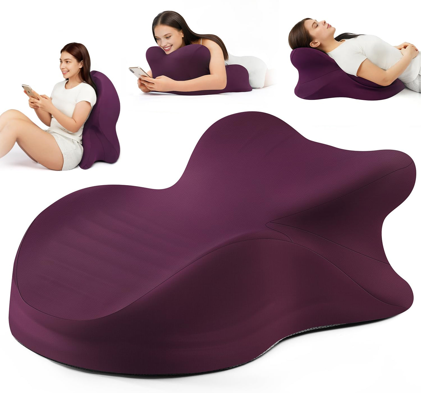 Purple Couples Intimacy Position Support Pillow - Vixen | Nova Network