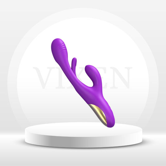 PurpleEcstasy 3 - in - 1 Flapping Vibrator - Vixen | Nova Network