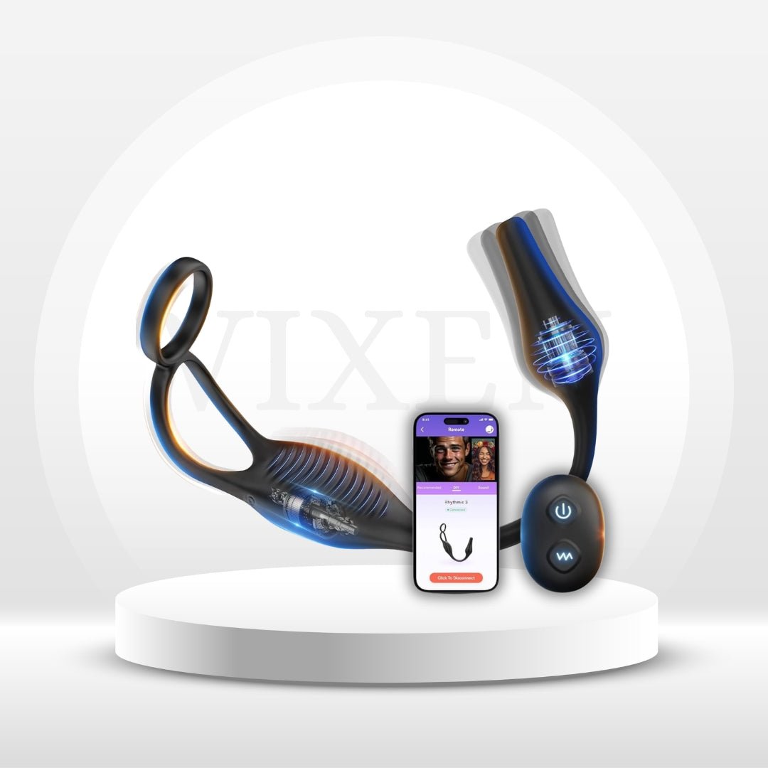 QuadRing 4-in-1 Prostate Massager Cock Ring - Vixen | Nova Network