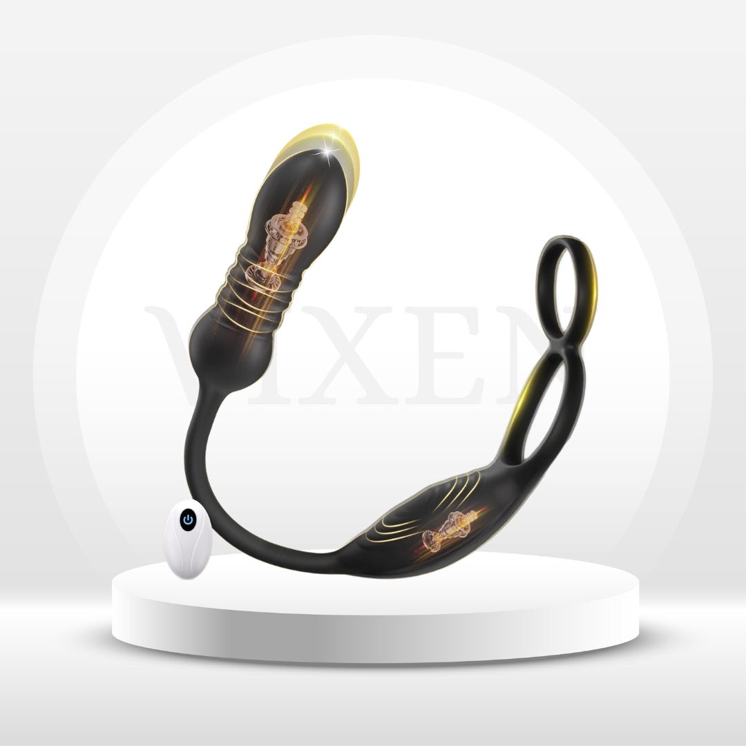 QuadRush Thrusting Prostate Ring - Vixen | Nova Network
