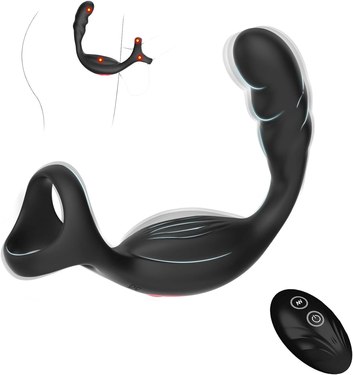 QuattroPulse 4-in-1 Prostate Massager Cock Ring - Vixen | Nova Network