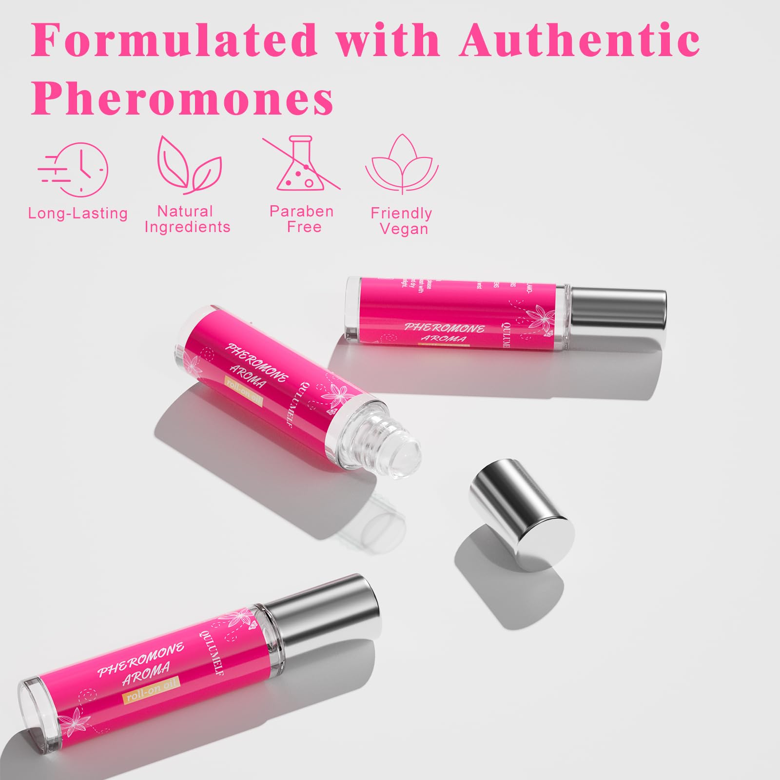 QULUMELF Pheromone Perfume for Women,Fragrance Pheromone Cologne Attract Men, Long Lasting Women's Perfume, Roller Ball Design, Portable and Fruity - Vixen | Nova Network